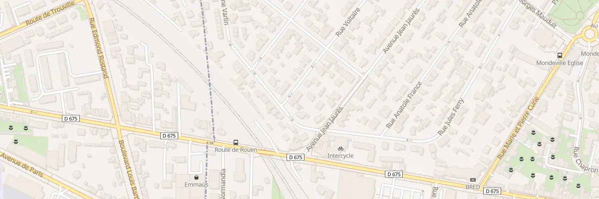 Plan du 73 Rue Voltaire à Mondeville