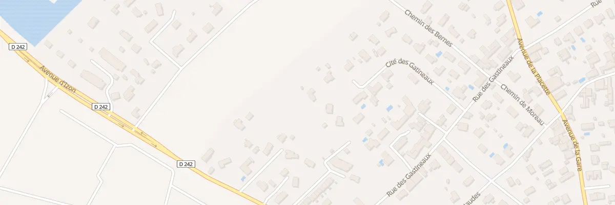 Plan du 9 Cité des Gatineaux à Vayres