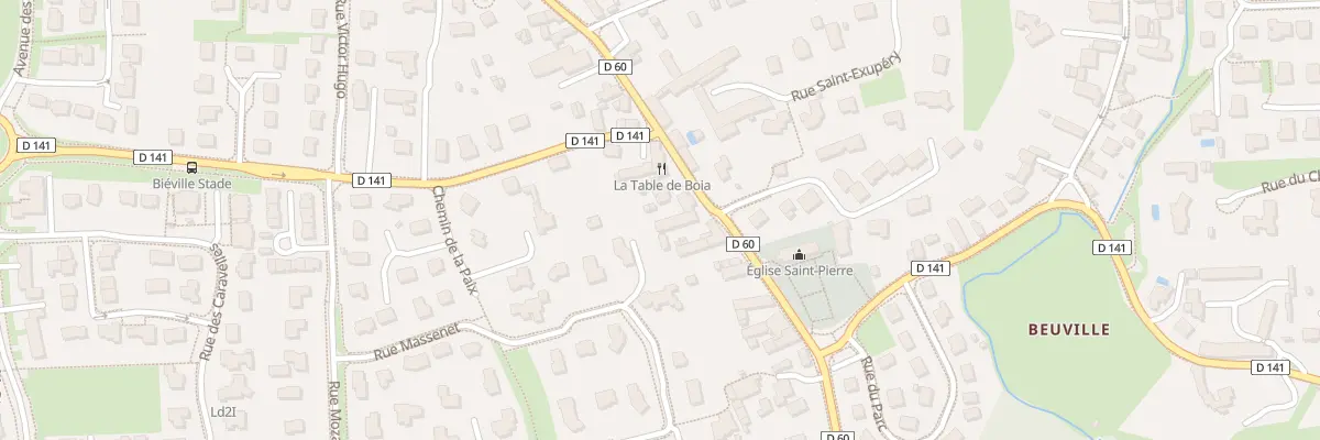 Plan du 17 Haute Rue à Biéville-Beuville