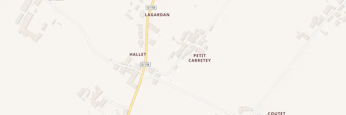 Plan du 30 Petit Carretey à Barsac