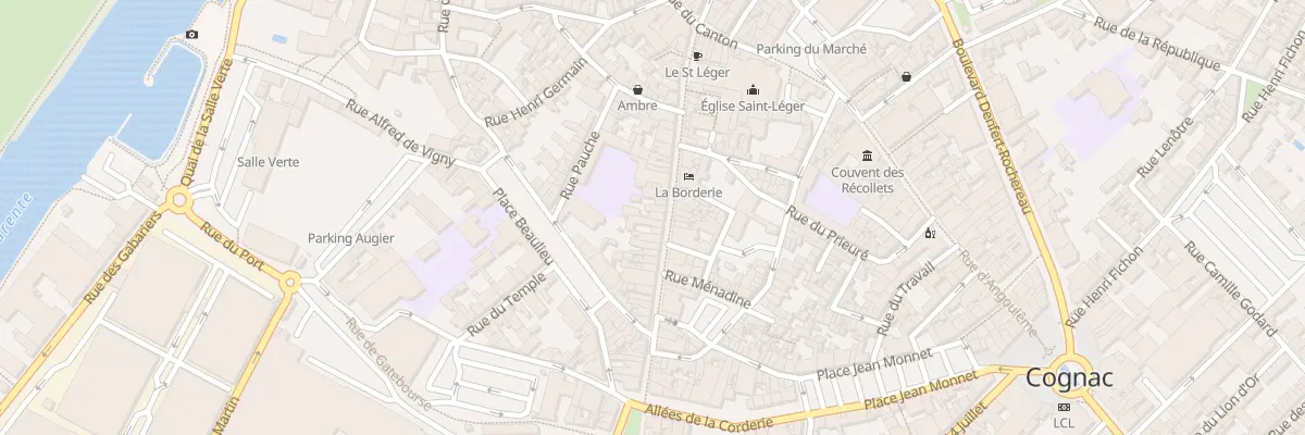 Plan du 112 Rue Aristide Briand à Cognac