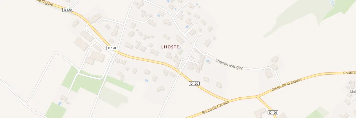 Plan du 9 Lhoste à Cardan