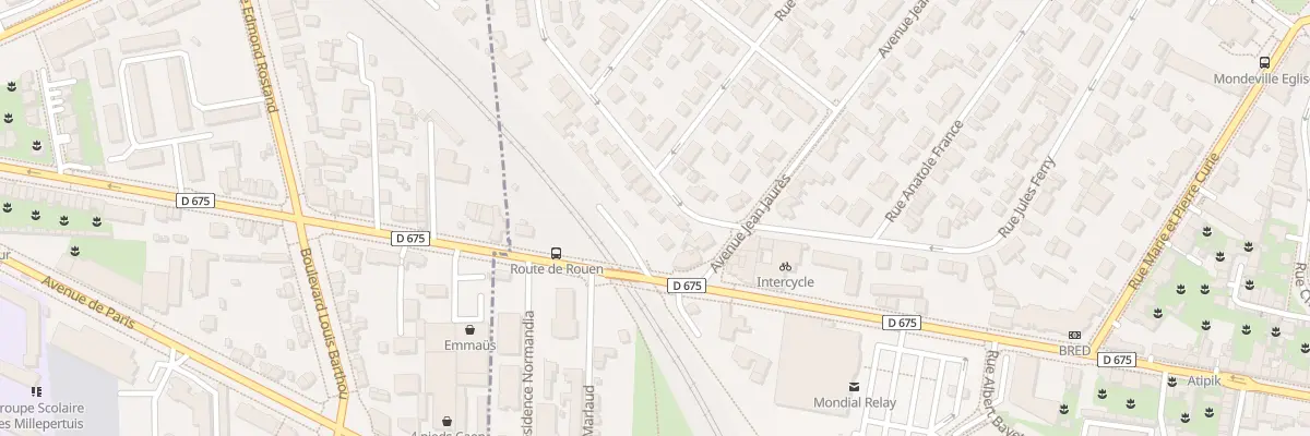 Plan du 50 Rue Eugène Varlin à Mondeville