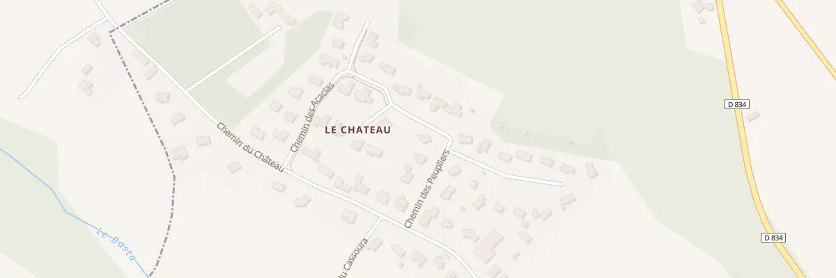 Plan du 5271 Chateau à Astis