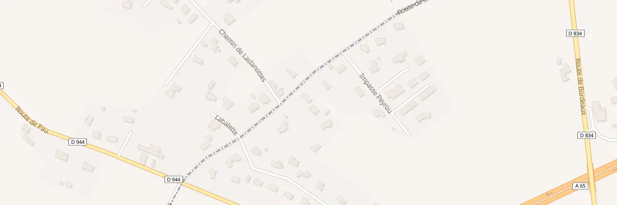 Plan du 10 Rte de Miossens à Auriac