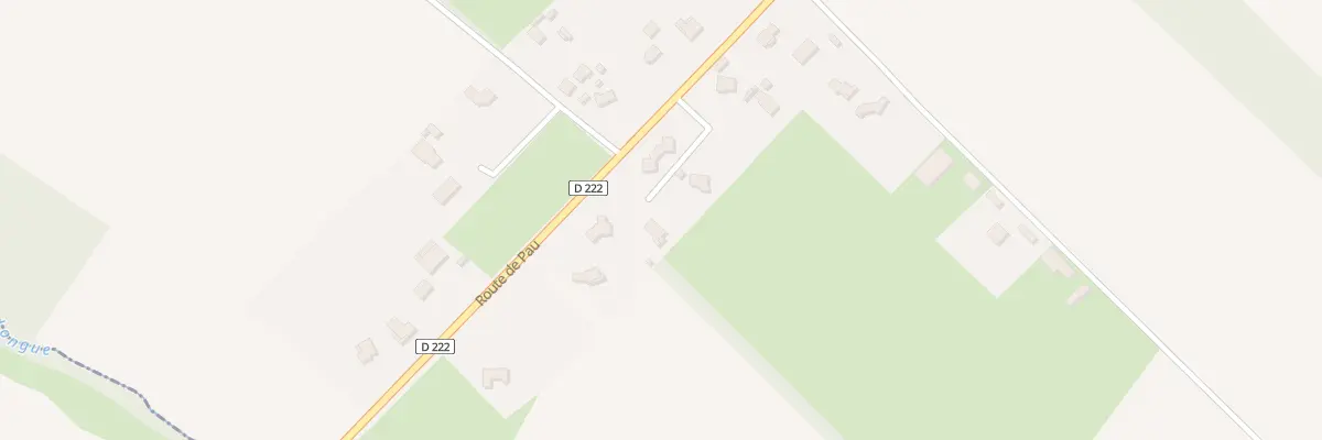 Plan du 3244 Rte de Pau à Buros
