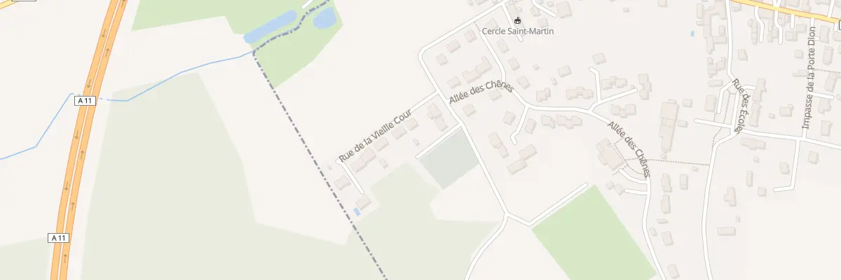 Plan du 1 Rue de la Vieille Cour à Marcé