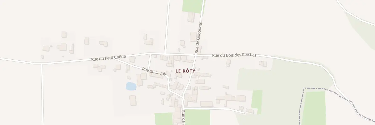 Plan du 1 Rue du Petit Chêne à Gibourne