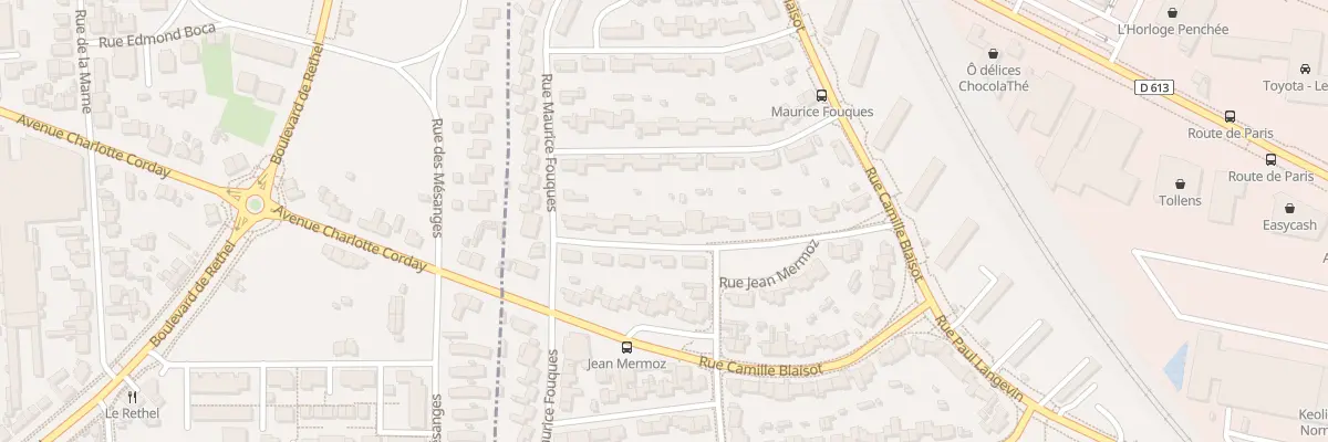 Plan du 22 Rue Georges Clémenceau à Mondeville