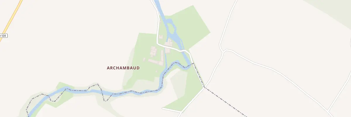 Plan du 5881 Archambaud à Matha