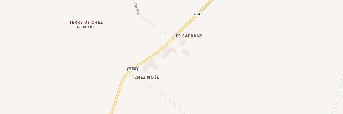 Plan du 5016 Chez Noel à Allas-Champagne
