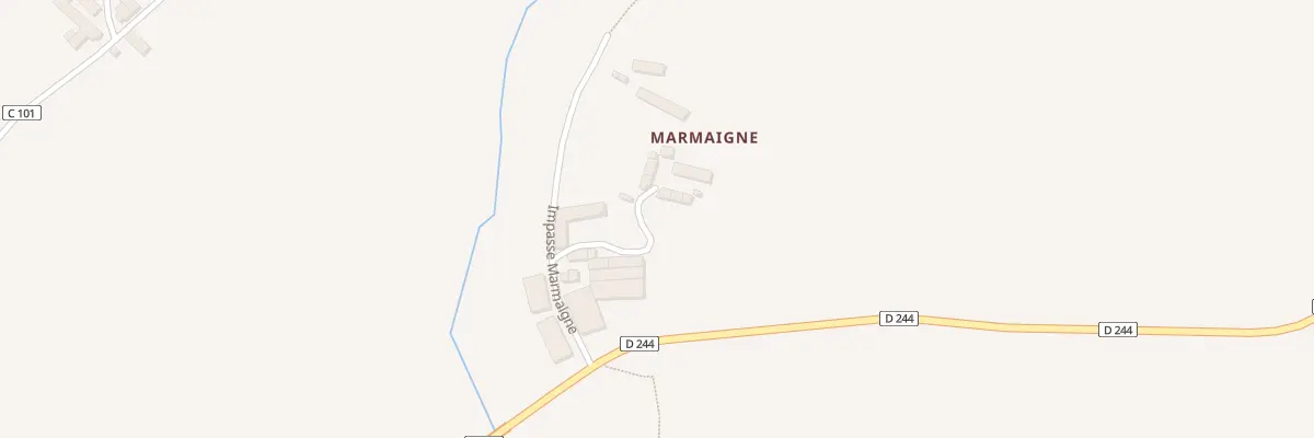 Plan du 124 Marmaigne à Neuilly-le-Vendin
