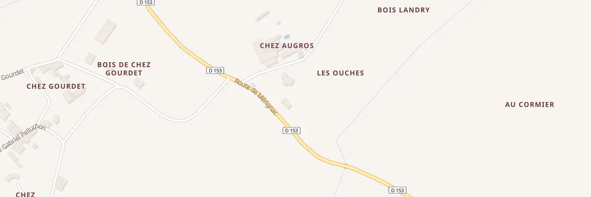 Plan du 27 Rte de Mérignac à Vibrac