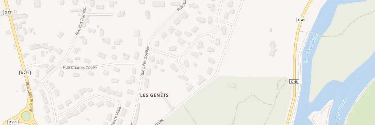 Plan du 10 Rue de l’Ageasson à Cognac