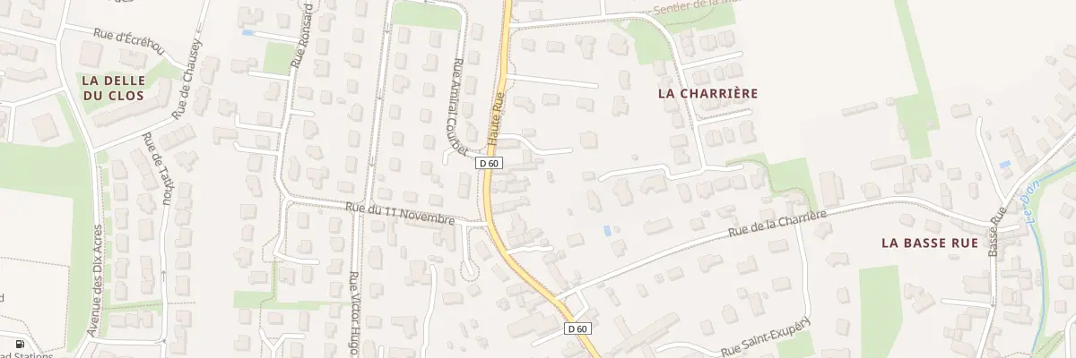 Plan du 22 Haute Rue à Biéville-Beuville