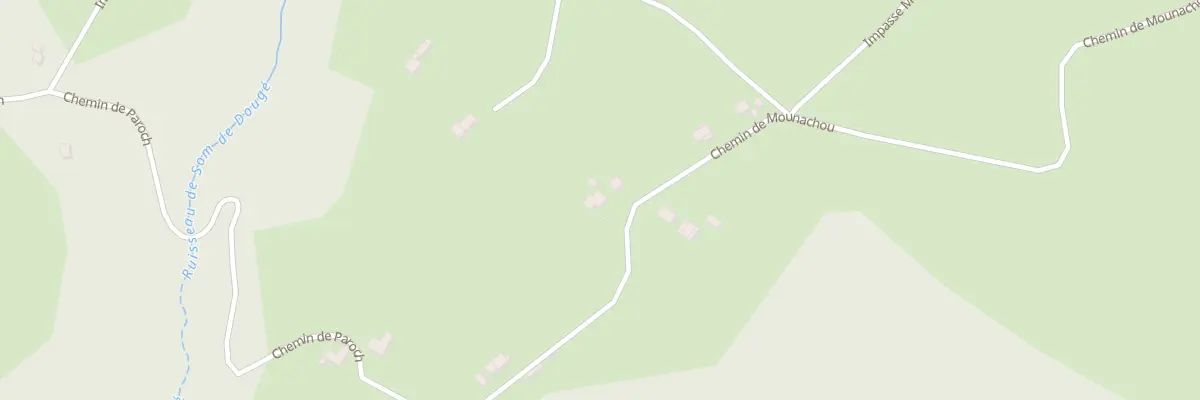 Plan du 7 Che de Mounachou à Haut-de-Bosdarros