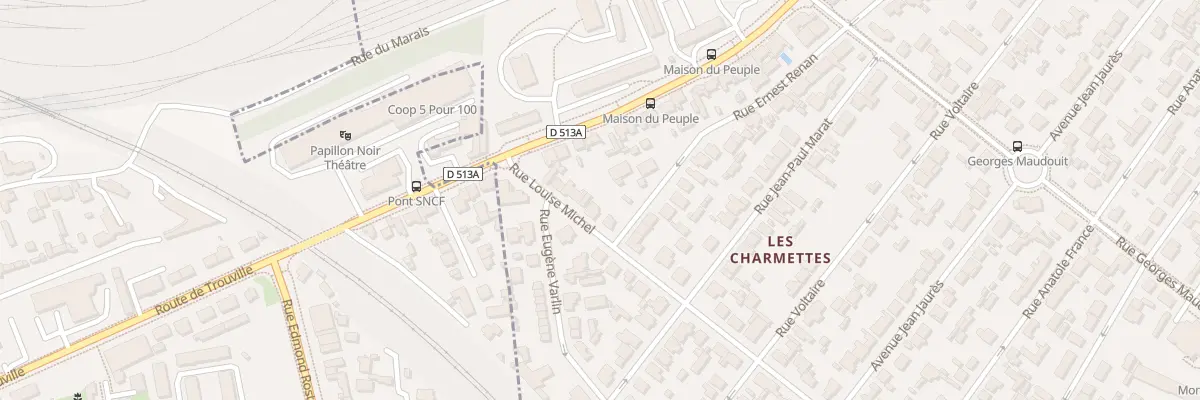 Plan du 7 Rue Louise Michel à Mondeville