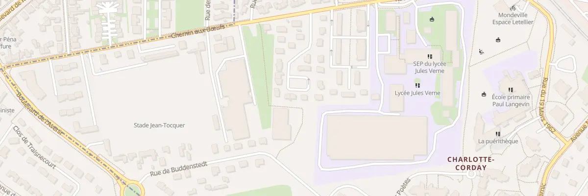 Plan du 9B All Colbert à Mondeville