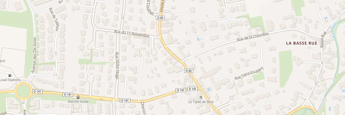 Plan du 37 Haute Rue à Biéville-Beuville