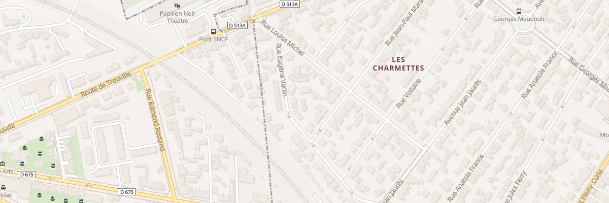 Plan du 9 Rue Eugène Varlin à Mondeville