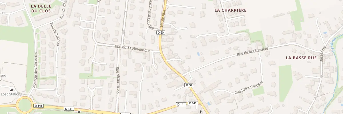 Plan du 14 Haute Rue à Biéville-Beuville