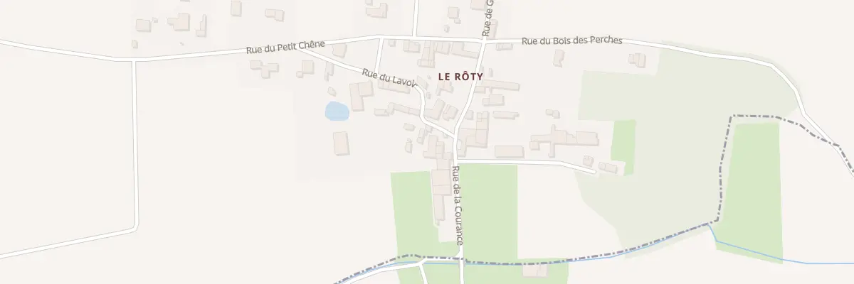 Plan du 14 Rue du Lavoir à Gibourne