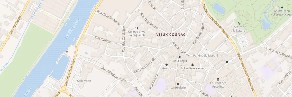 Plan du 29 Rue de l’Isle d’Or à Cognac