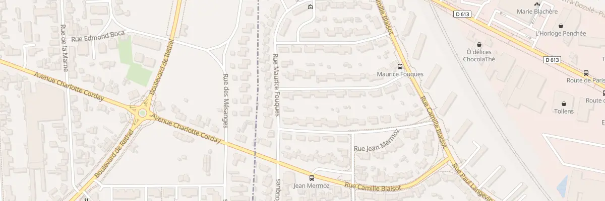 Plan du 25 Rue du Maréchal Leclerc à Mondeville