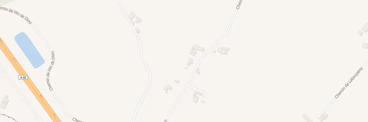 Plan du 568 Che de Herran à Pujo-le-Plan