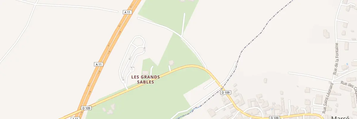 Plan du 1613 Rte de Marcé à Seiches-sur-le-Loir
