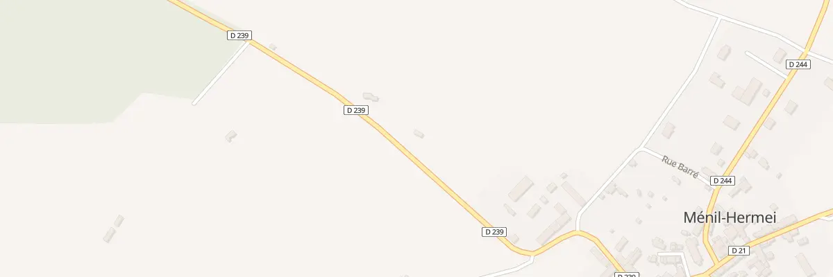 Plan du 14 Rte des Isles Bardel à Ménil-Hermei