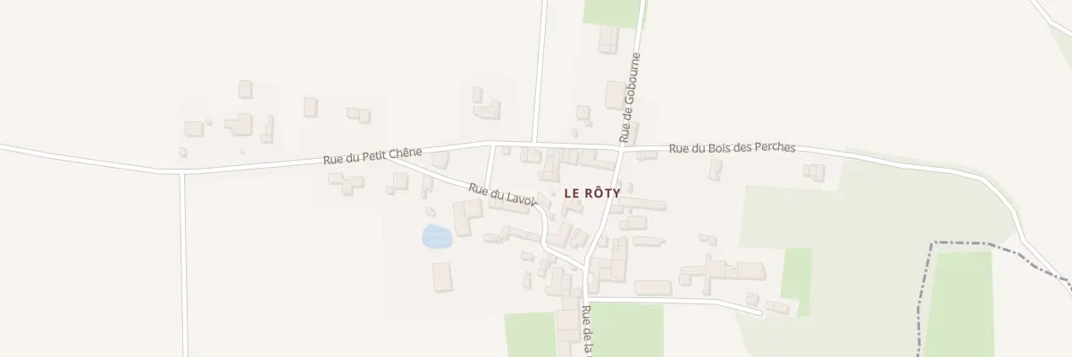 Plan du 7 Rue du Petit Chêne à Gibourne