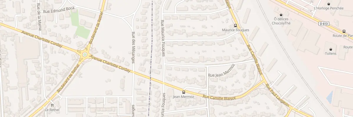 Plan du 30 Rue Georges Clémenceau à Mondeville