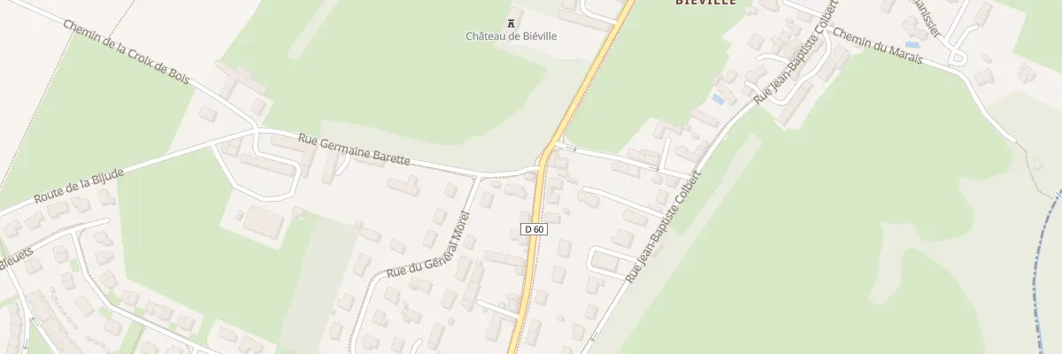 Plan du 3 Rue d’Outreval à Biéville-Beuville