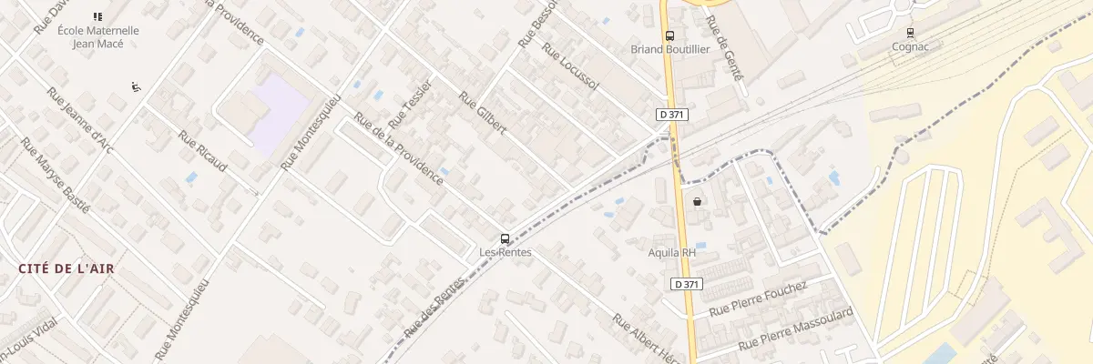 Plan du 102 Rue Gilbert à Cognac