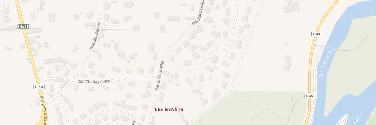 Plan du 3 Rue de l’Ageasson à Cognac