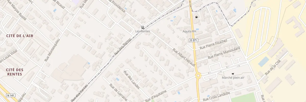 Plan du 131 Rue d’Alsace à Châteaubernard