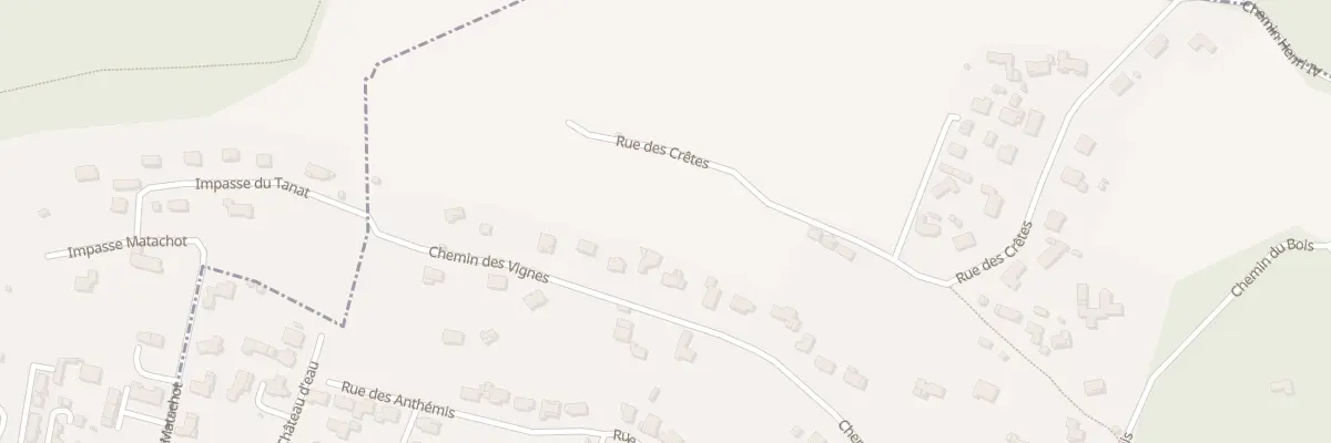 Plan du 30 Che des Vignes à Aressy
