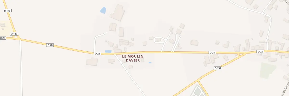 Plan du 14 Rue de la Chapelle Gaudin à Coulonges-Thouarsais