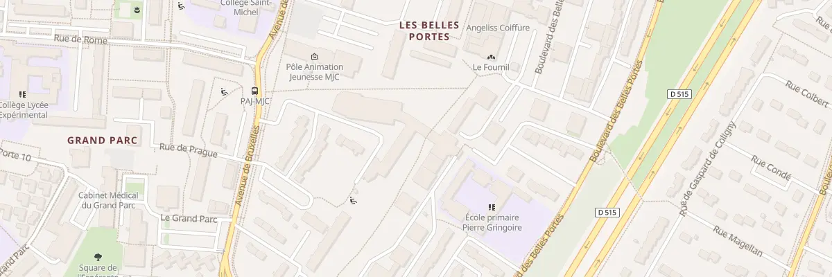 Plan du 926 Bd des Belles Portes à Hérouville-Saint-Clair