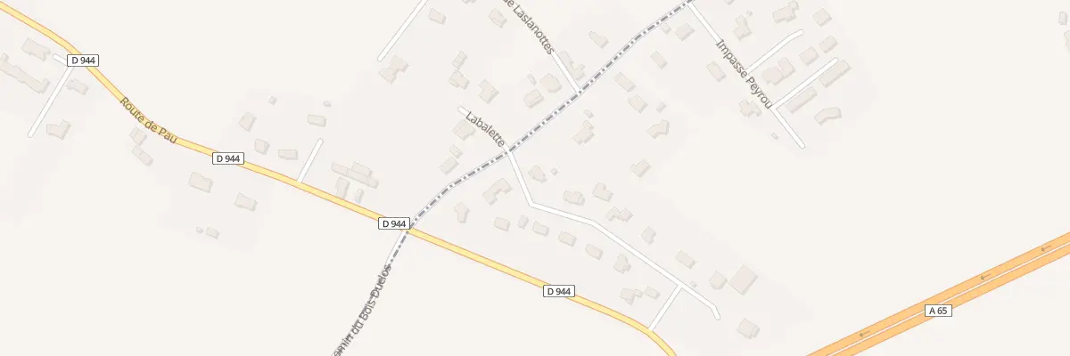 Plan du 22 Lot Bordenave à Auriac