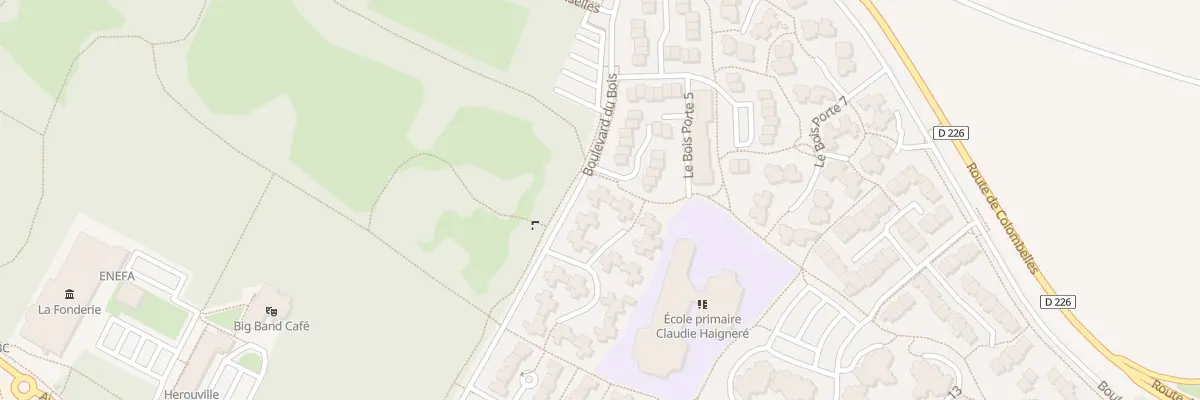 Plan du 314 Vc Quartier du Bois à Hérouville-Saint-Clair