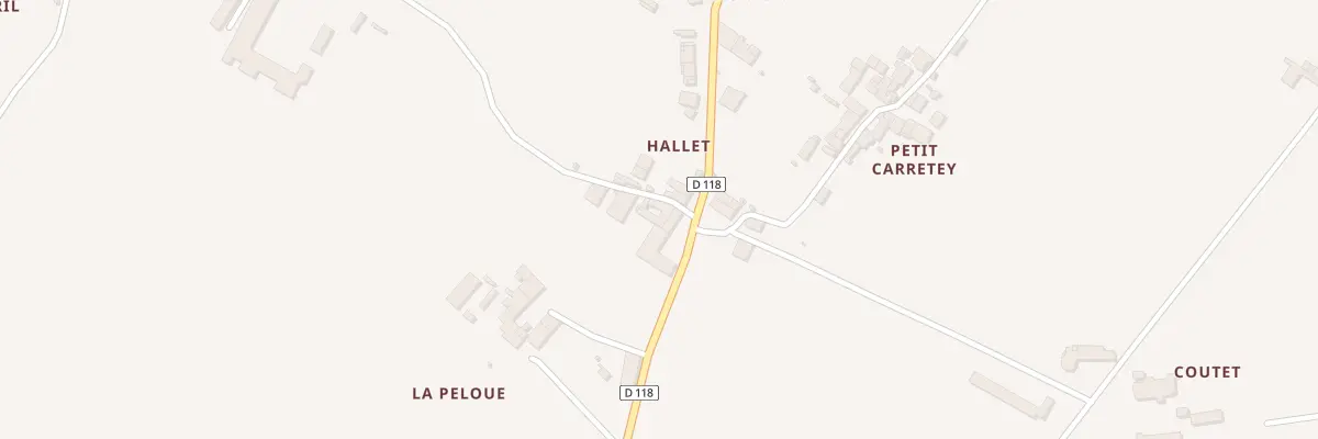 Plan du 517 Hallet Sud à Barsac