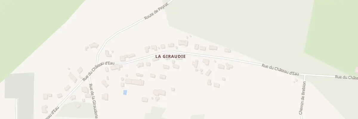 Plan du 962 Rue du Château d’eau à Laruscade