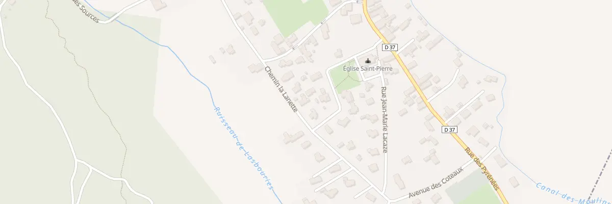 Plan du 8 Che la Lanette à Rontignon