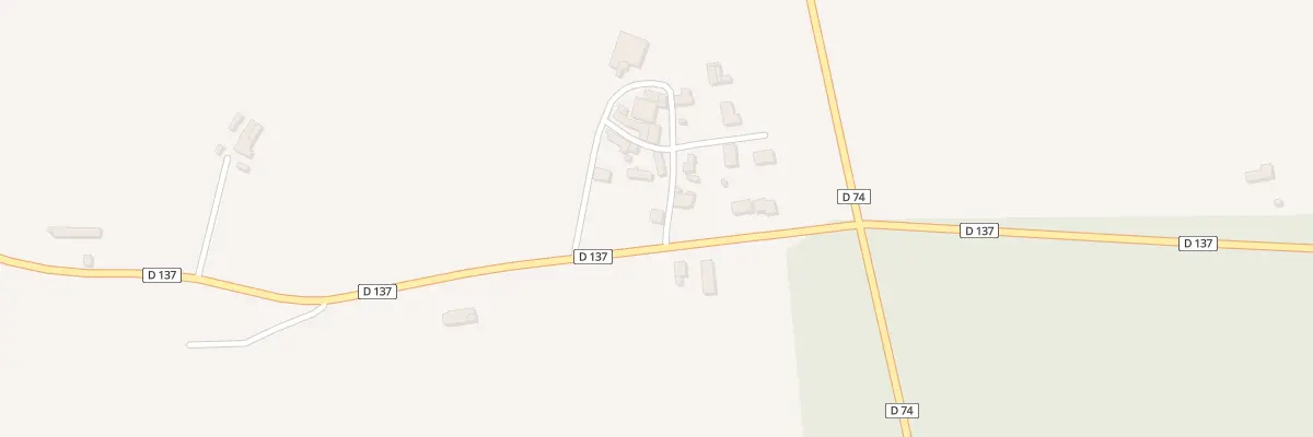 Plan du 1 Village des Chaussumeries à Corzé