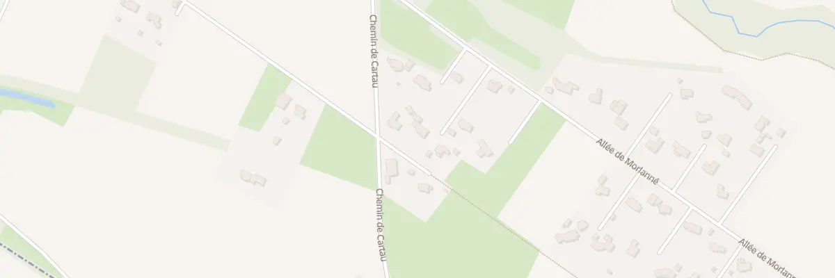Plan du 881 Che de Cartau à Buros