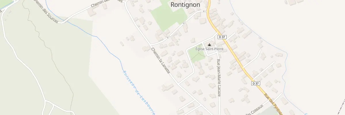 Plan du 10 Che la Lanette à Rontignon