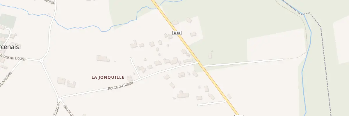 Plan du 8T La Jonquille à Marcenais