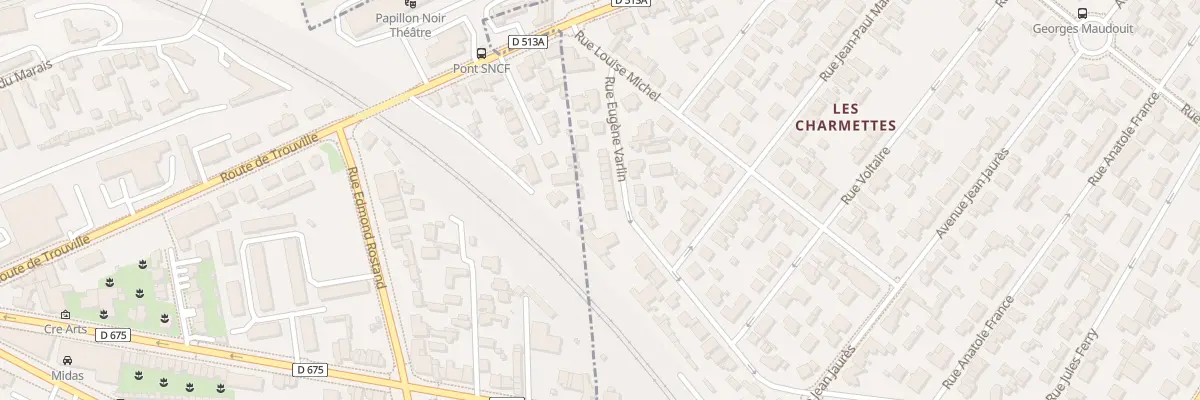 Plan du 22 Rue Eugène Varlin à Mondeville